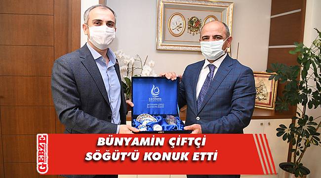 Bünyamin Çiftçi'ye Körfez'den misafir geldi