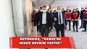 Büyükgöz'den iki yıllık çalışmaları hakkında açıklama