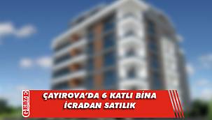 Çayırova Akse’de 6 katlı bina icradan satılık