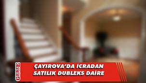 Çayırova’da 84 metrekare dubleks daire icradan satılık