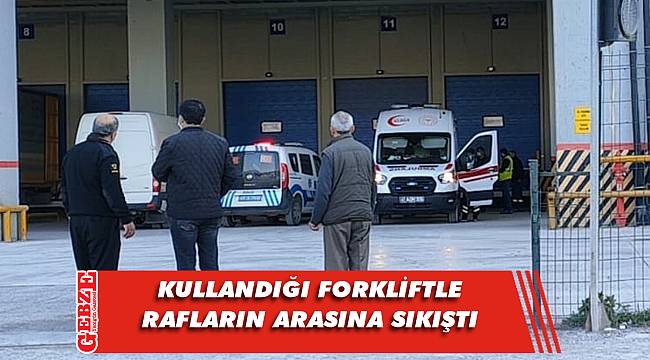 Çayırova'da iş kazası; 1 yaralı