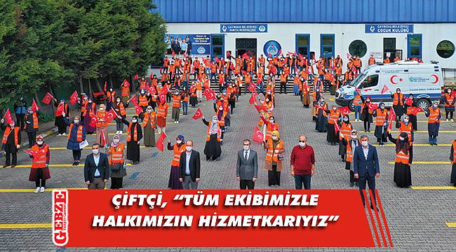 Çayırova'da vefa destek ekibi hazır kıta