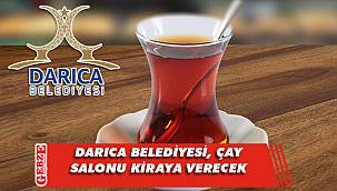 Darıca Belediyesi, çay salonu kiraya verecek