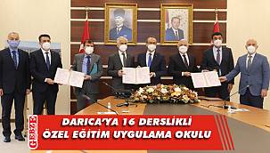 Darıca'da özel öğrenciler için önemli protokol