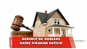 Derince’de 106 metrekare dubleks daire icradan satılık