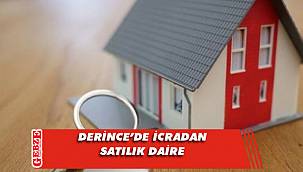Derince’de icradan satılık daire
