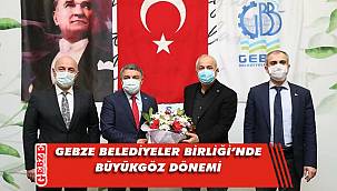 Gebze Belediyeler Birliği'nde değişim