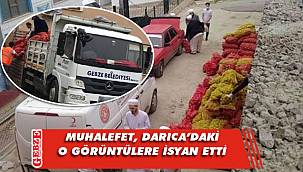 Gebze bölgesi muhalefetinden patates ve soğan eleştirisi