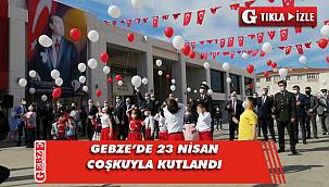 Gebze'de 23 Nisan'a özel tören