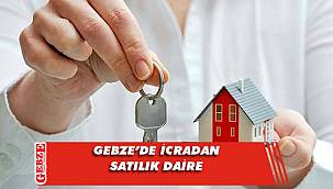 Gebze'de 90 metrekare daire icradan satılık