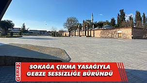 Gebze'de sokağa çıkma yasağına uyuluyor