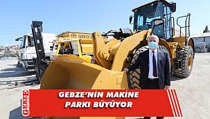 Gebze'nin köy yolları bu makineyle açılacak