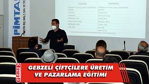 Gebzeli çiftçilere 'İyi Tarım Uygulamaları Sertifikası'