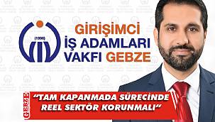 GİV Gebze'den tam kapanma önerileri