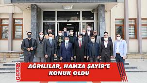 Hamza Şayir, Ağrılıları ağırladı