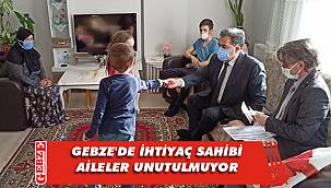 İhtiyaç sahiplerine Kaymakam Güler'den ziyaret