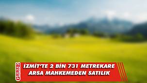 İzmit’te mahkemeden satılık arsa