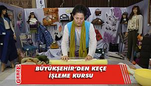 KO-MEK, keçe işleme kursunu hayata geçiriyor