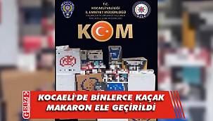 Kocaeli’de kaçak tütün operasyonu