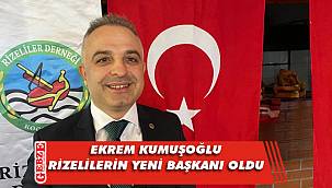 Kocaeli Rizeliler Derneği'nin başkanı Gebze'den