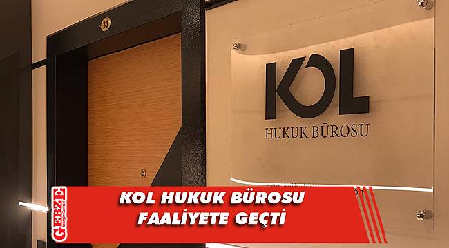 KOL Hukuk Bürosu, resmen açıldı