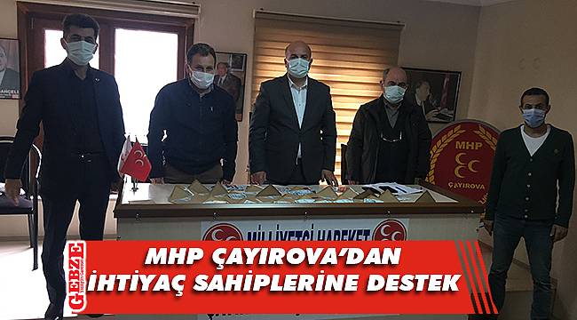 MHP Çayırova, ihtiyaç sahiplerini unutmadı