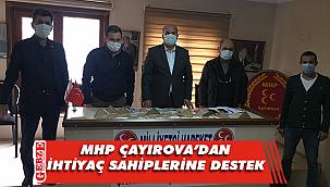 MHP Çayırova, ihtiyaç sahiplerini unutmadı