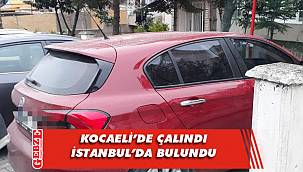 Polis, Kocaeli’de çalınan aracı buldu