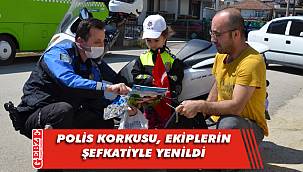 Polis korkusunu polis ziyaretiyle yendi