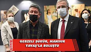 Rıdvan Şükür, Mansur Yavaş'la görüştü