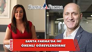 Santa Farma'ya iki yeni direktör