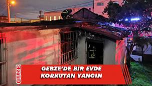 Sultan Orhan'da bir ev yandı