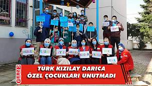 Türk Kızılay Darıca'dan özel çocuklara özel etkinlik