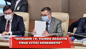 Türkkan, karma komisyon toplantısında konuştu