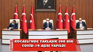 Vali Yavuz, aşı rakamlarını açıkladı