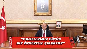 Vali Yavuz’dan Polis Haftası mesajı