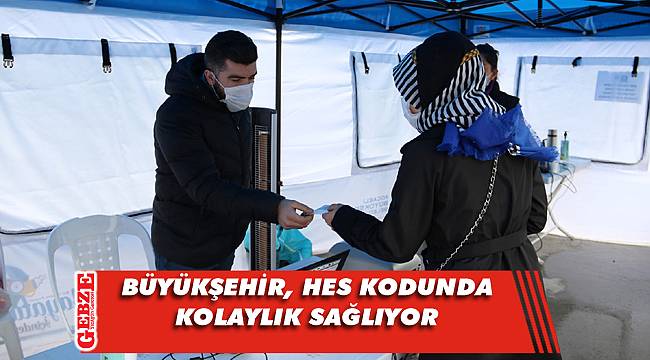 Vatandaşlara HES kodu çıktısı veriliyor