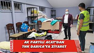 AK Parti Darıca, THK'ya gitti