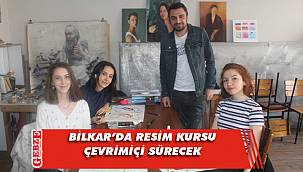 Bilkar'da resim kursları çevrimiçi sürecek