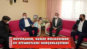 Bir günde 5 ilçede 10 aileye ziyaret