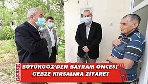 Büyükgöz'den bayram öncesi köy ziyaretleri