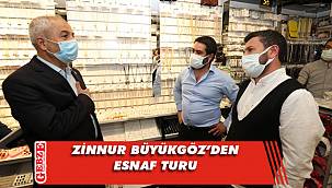 Büyükgöz, esnafa hayırlı işler diledi