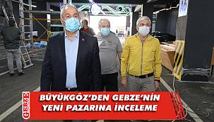 Büyükgöz, yeni pazar alanını yerinde inceledi