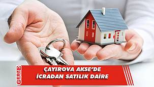Çayırova Akse’de 3+1 daire icradan satılık