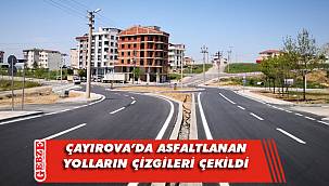 Çayırova'daki yol çalışmaları sürüyor