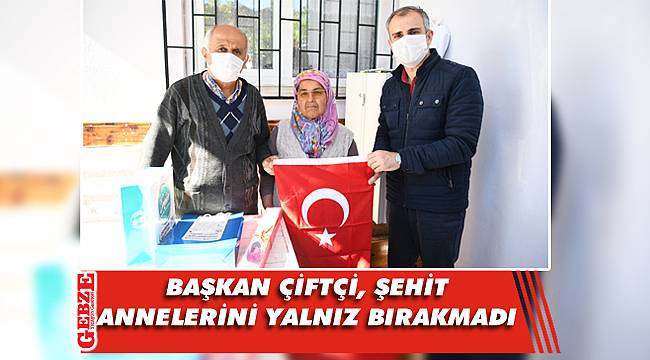 Çiftçi'den Anneler Günü ziyaretleri
