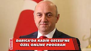 Darıca'da Kadir Gecesi'ne özel program