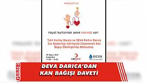 DEVA Darıca'dan kan bağışı çağrısı