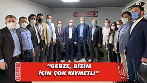 Ellibeş ve beraberindeki heyetten Yenigün'e ziyaret