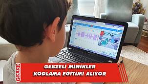 Eşrefbeyli çocuklar kodlama eğitimi alıyor